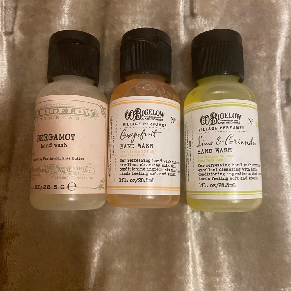 C.O. Bigelow Hand Wash Trio